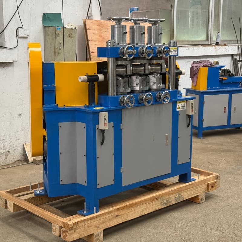 Tavlanmış ve Şekillendirilmiş Bükülmüş Boru Düzeltme için FH-3G Boru Doğrultma Makinesi